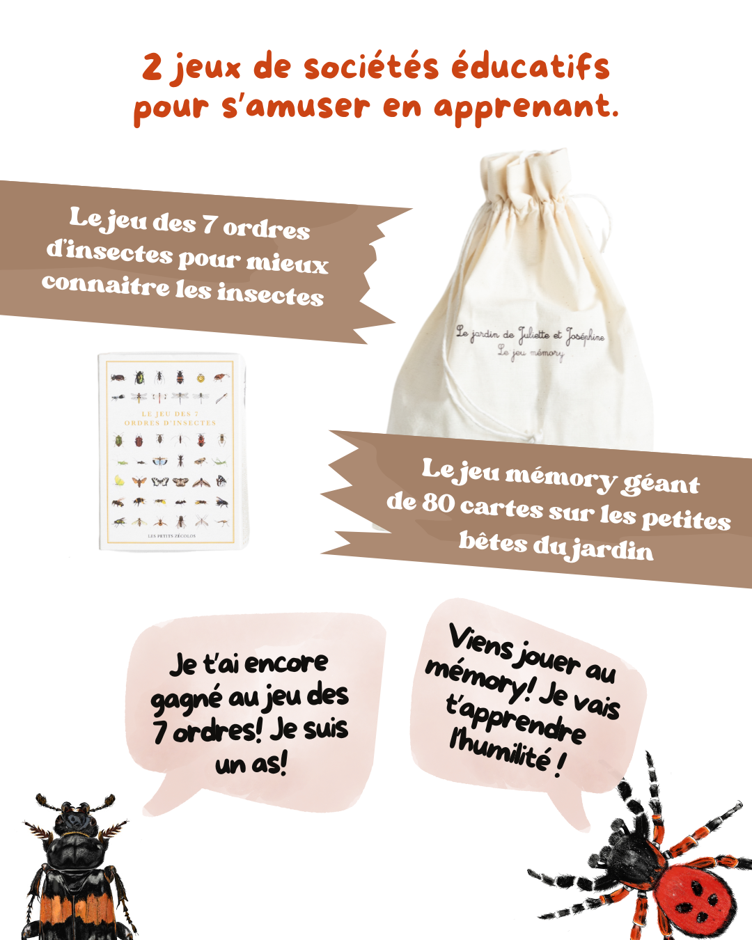 La box nature des petits zecolos. Apprendre à connaitre les petites betes en s'amusant.