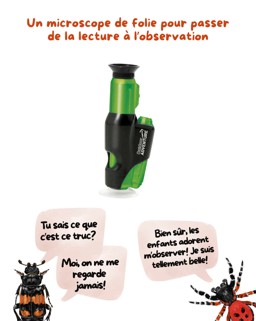 La box nature des petits zecolos. Apprendre à connaitre les petites betes en s'amusant.