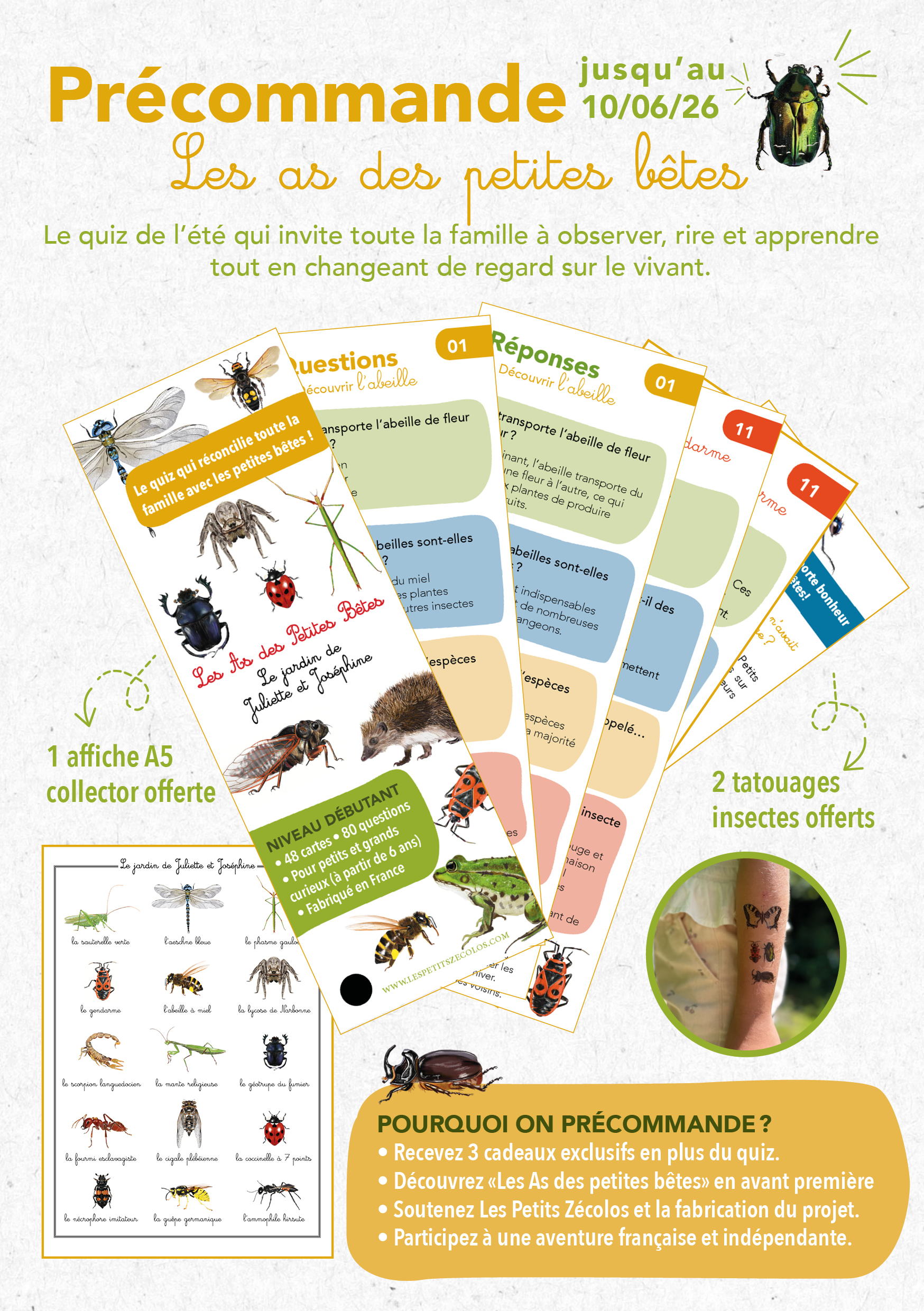 Le quiz « les as des Petites Bêtes »