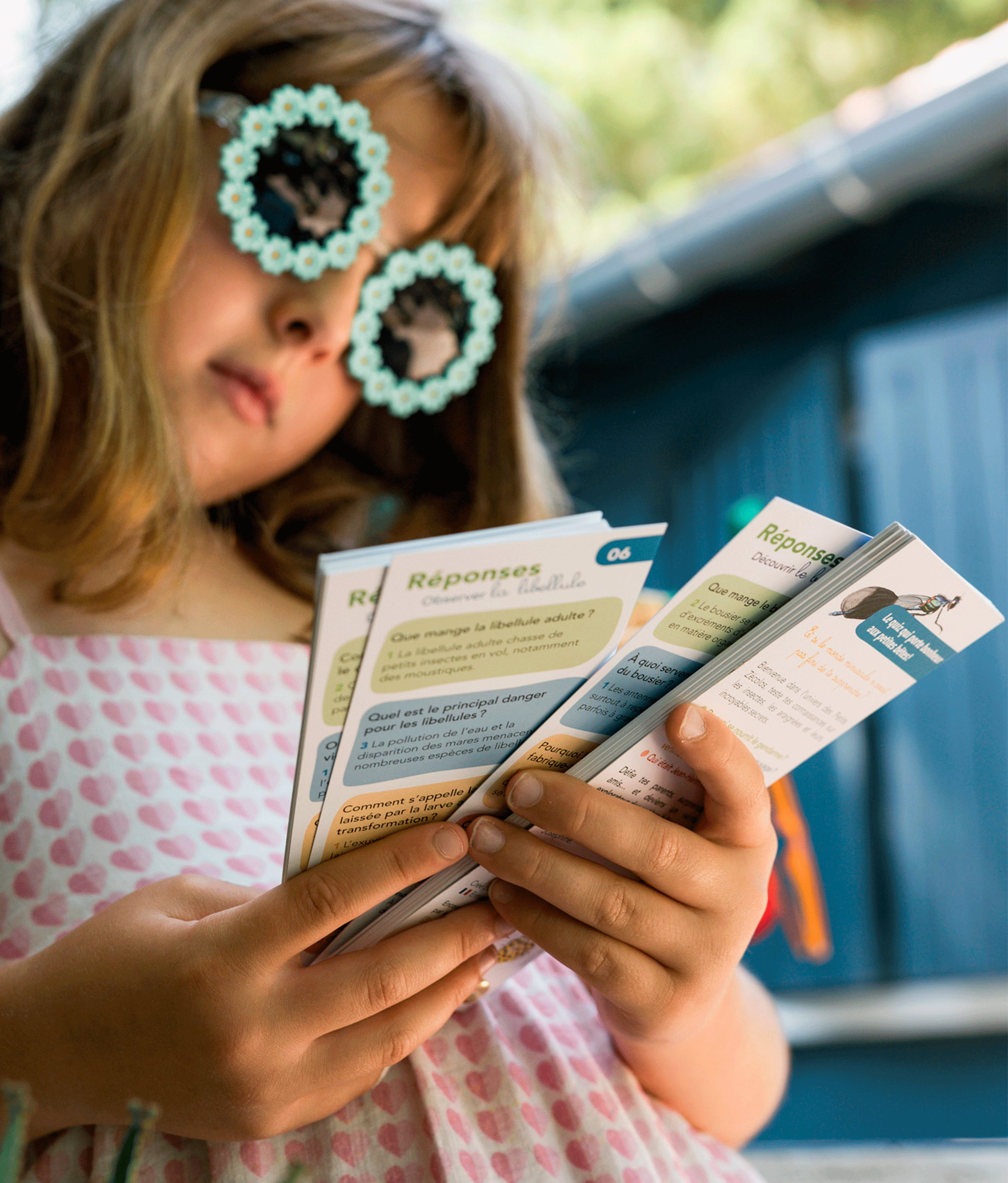 Joséphine découvre le quiz Les As des petites bêtes des Petits Zécolos